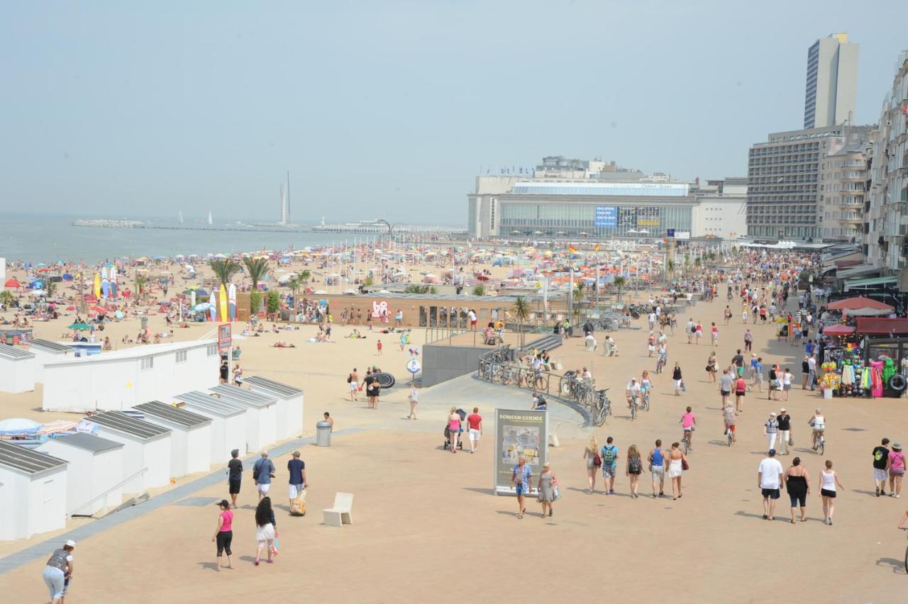 Studio Direct Aan Het Hoofdstrand Van Oostende - Naast Casino Apartment Exterior photo